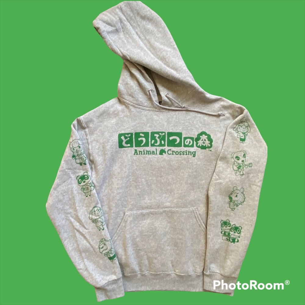 ❤️HP❤️Animal Crossing Leaf Hoodie